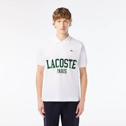 ORIGINAL L.12.12 LACOSTE FLOCKED POLO SHIRT