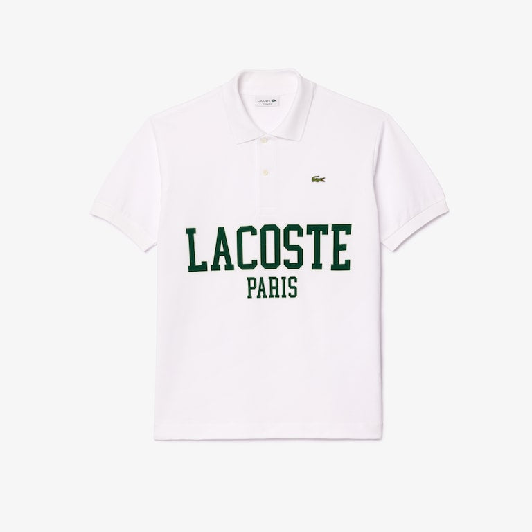 ORIGINAL L.12.12 LACOSTE FLOCKED POLO SHIRT