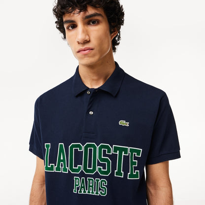 ORIGINAL L.12.12 LACOSTE FLOCKED POLO SHIRT