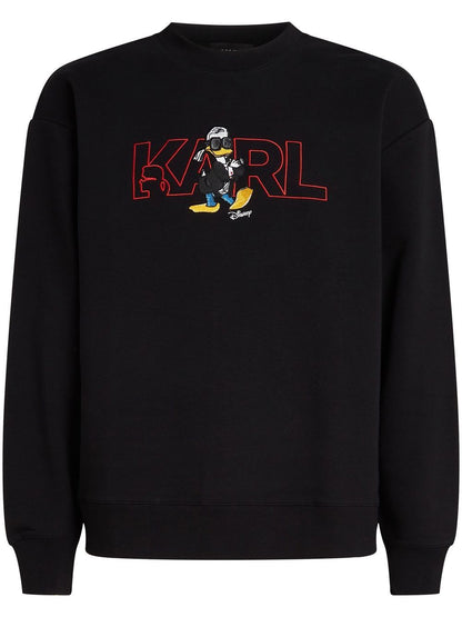 Karl Lagerfeld x Disney logo sweatshirt