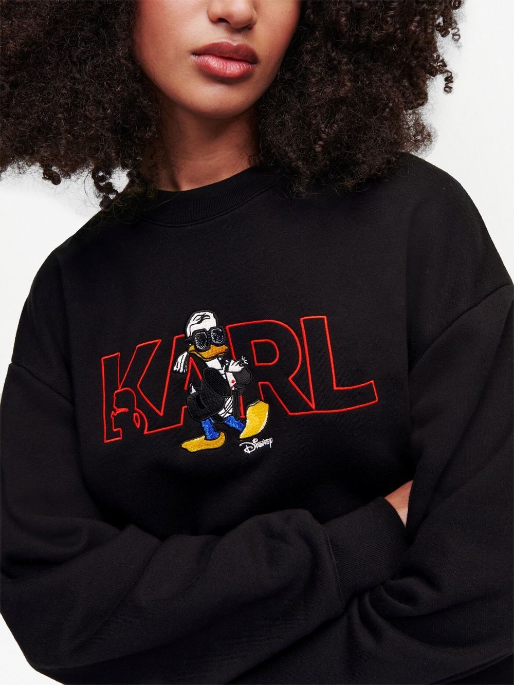 Karl Lagerfeld x Disney logo sweatshirt