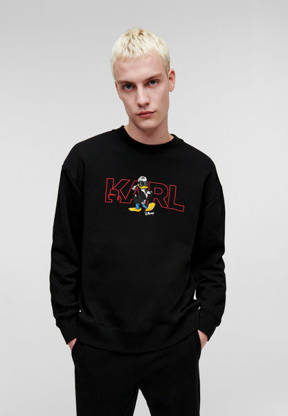 Karl Lagerfeld x Disney logo sweatshirt