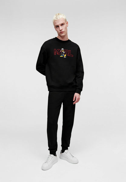 Karl Lagerfeld x Disney logo sweatshirt