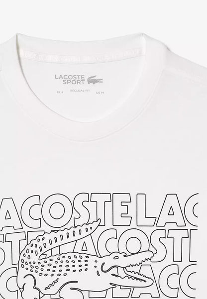 Lacoste Ultra-Dry Printed Sport T-shirt