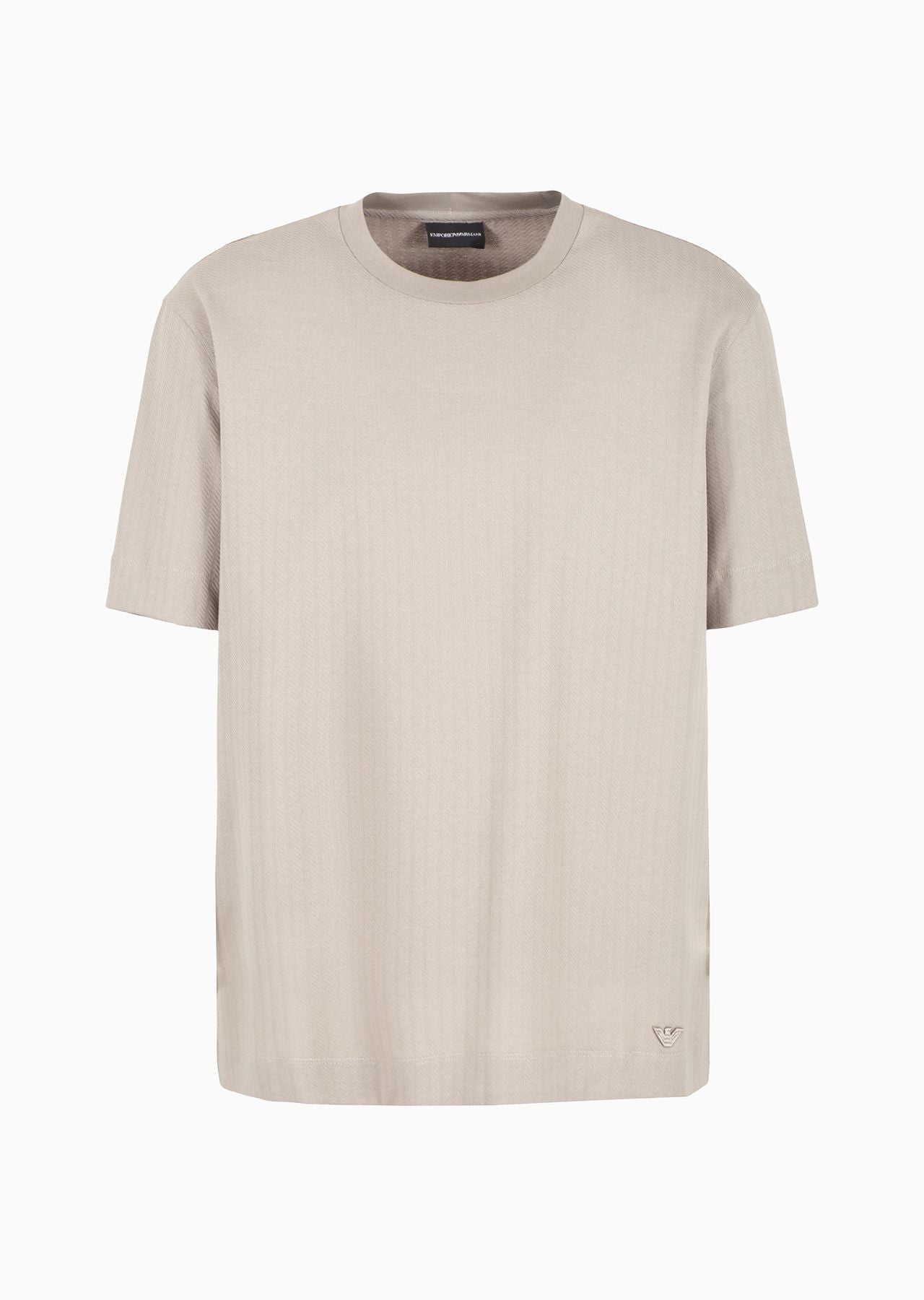 Emporio Armani Jacquard jersey T-shirt