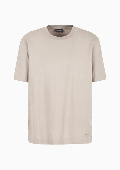 Emporio Armani Jacquard jersey T-shirt