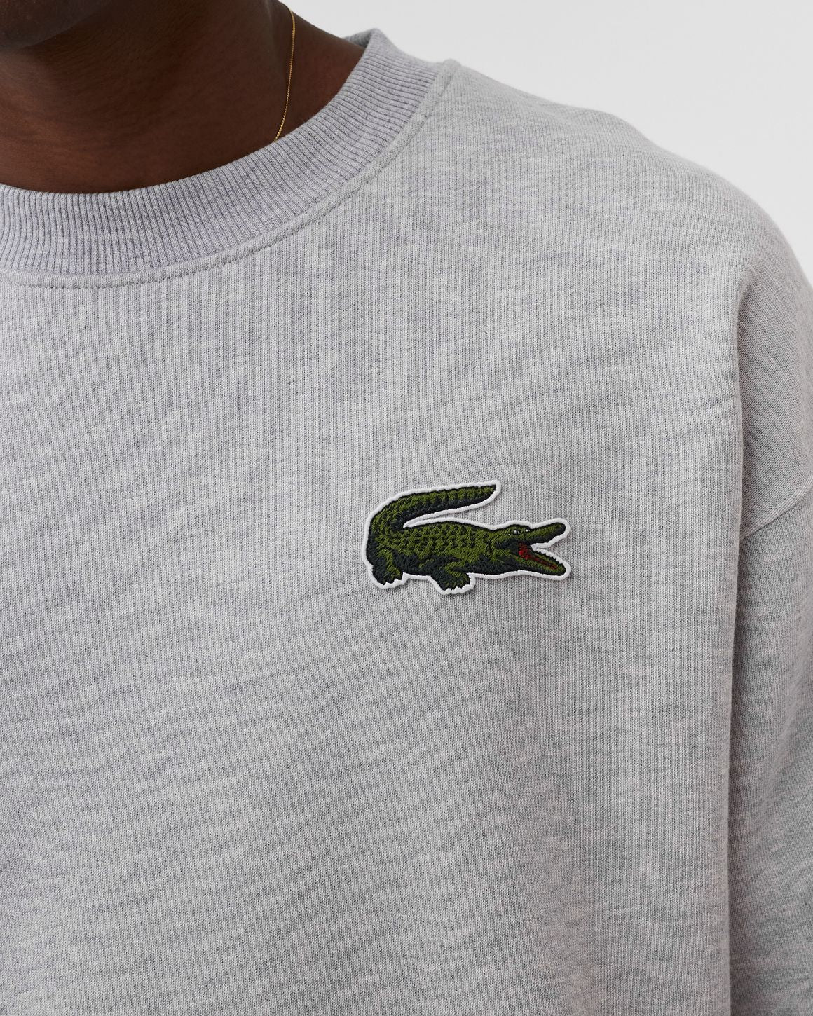 LACOSTE SWEATSHIRT GREY UNISEX