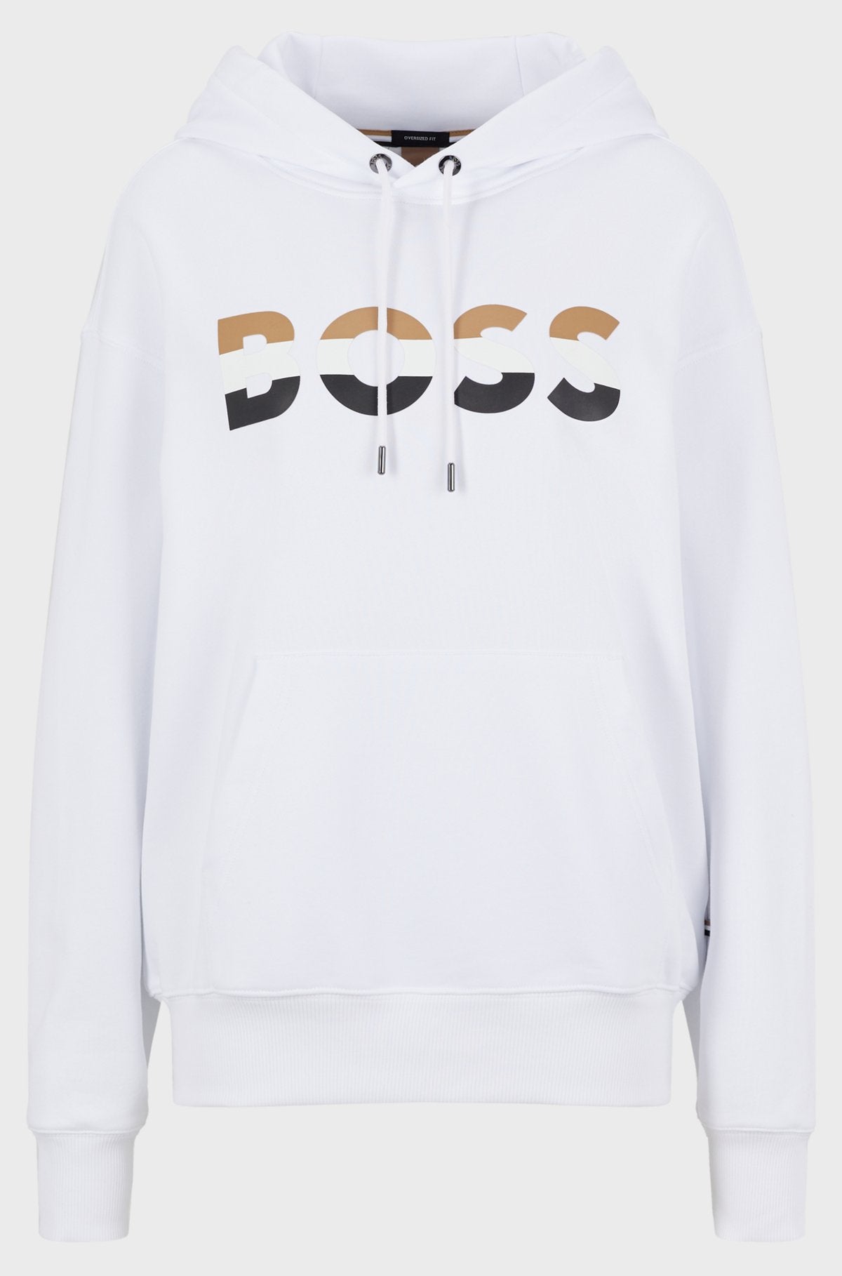 BOSS - Unisex relaxed-fit hoodie in organic cotton‏