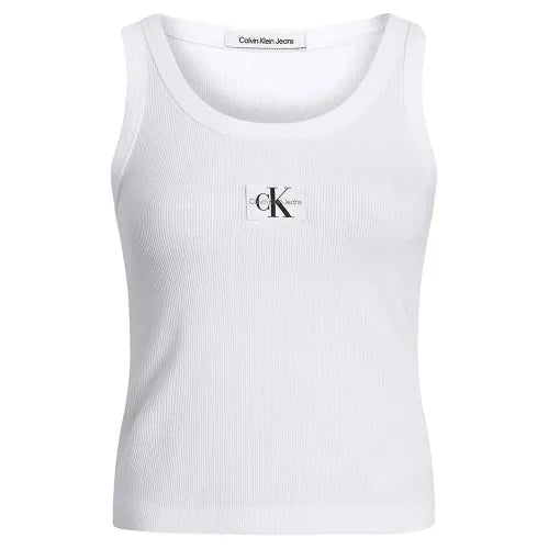 Calvin Klein Jeans Woven Label sleeveless T-shirt