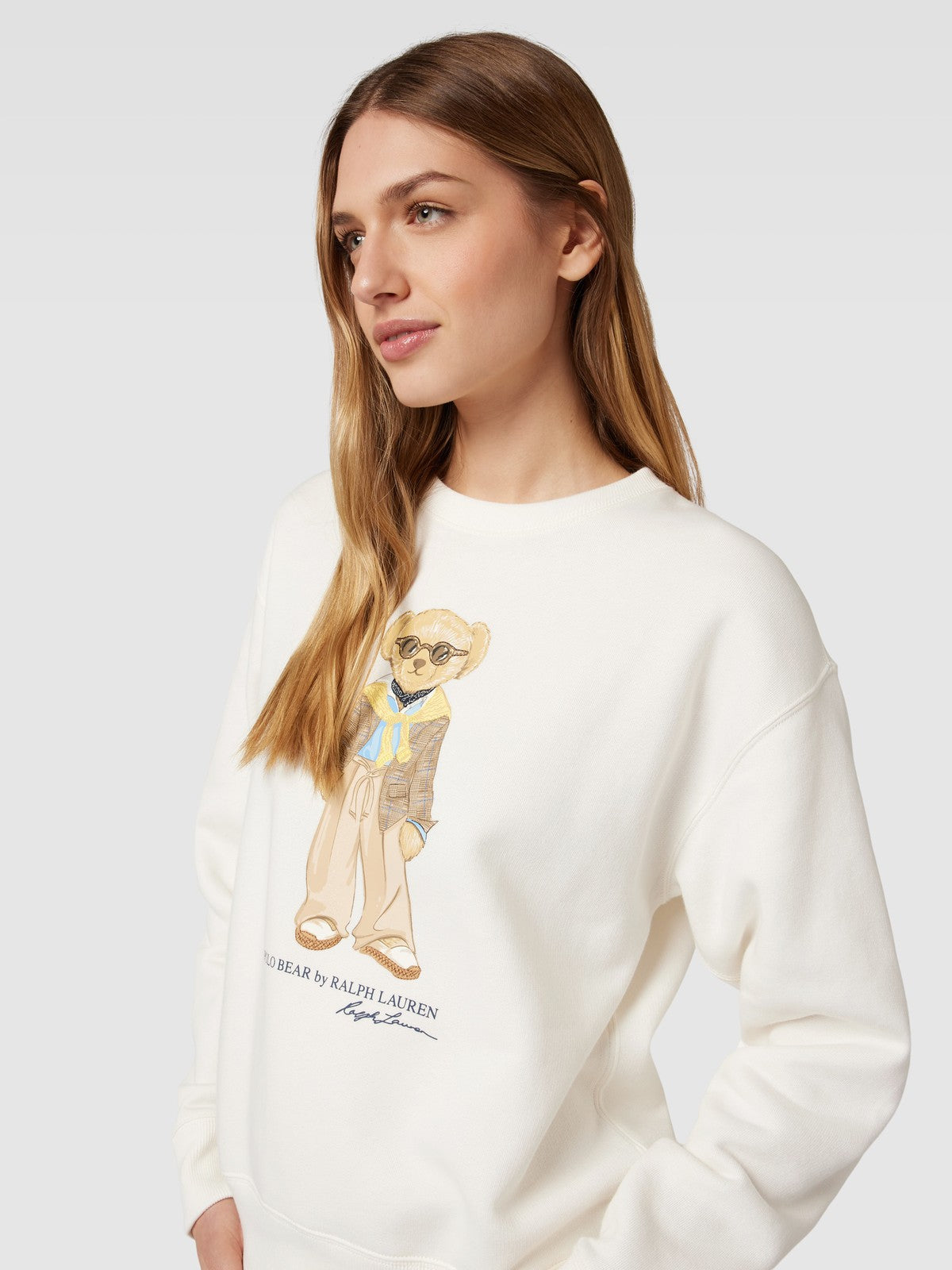 Polo Ralph Lauren
Sweatshirt mit Motiv-Print Modell 'BEAR' in hellgelb