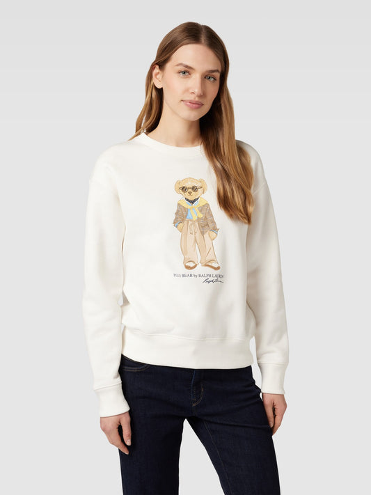 Polo Ralph Lauren
Sweatshirt mit Motiv-Print Modell 'BEAR' in hellgelb