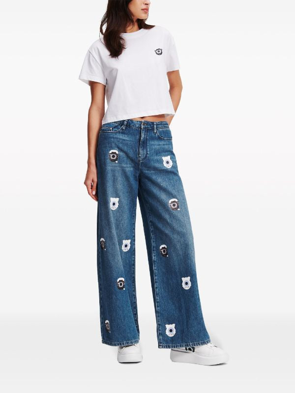 Karl Lagerfeld Jeans
x Darcel Disappoints graphic-print jeans