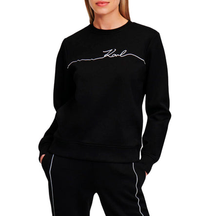 KARL SIGNATURE SWEATSHIRT Black