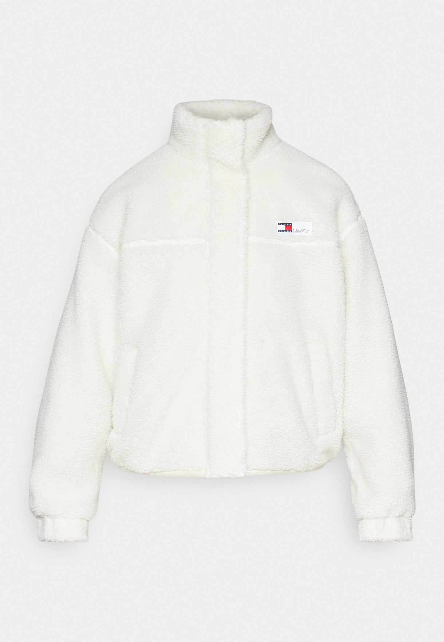 Tommy Jeans Fleece jacket - ancient white