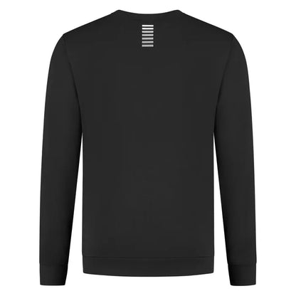 EA7 CORE IDENTITY COTTON CREW-NECK SWEATSHIRT