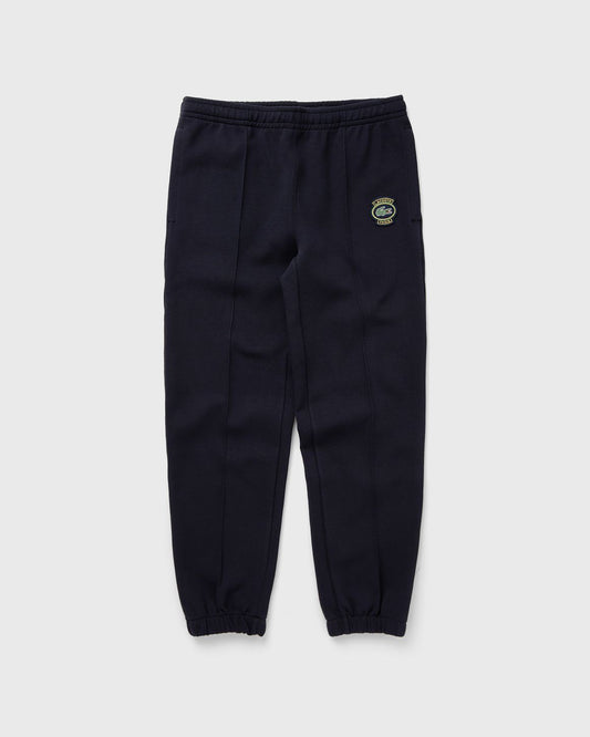 Lacoste logo-patch piqué-weave trousers