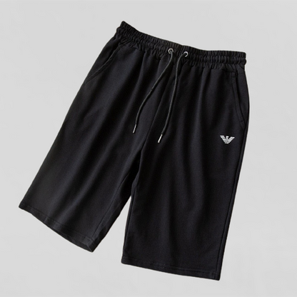 Core Identity cotton board shorts | EMPORIO ARMANI Man