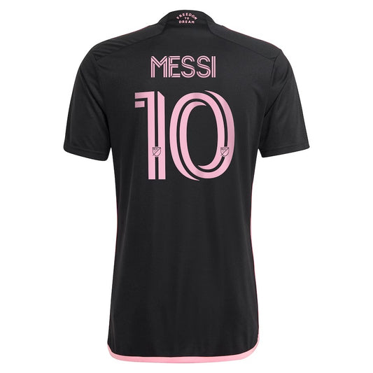 Men's Inter Miami CF Lionel Messi adidas Black 2023 La Noche Replica Jersey