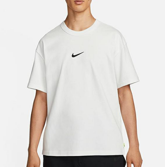 Men's Nike Logo Alphabet Printing Round Neck Loose Sports Short Sleeve