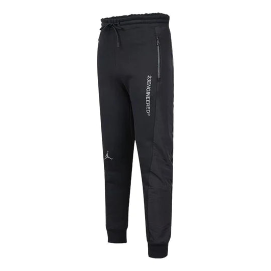 Men's Air Jordan Environmental Friendly Reflective Sports Pants Black DJ0181-010